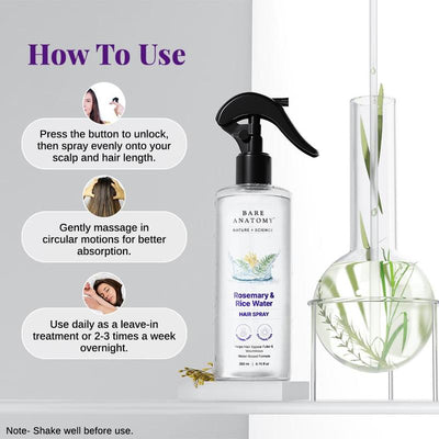 Rosemary Rice Water — Scalp & Strand Growth Spray
