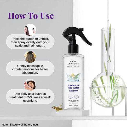 Rosemary Rice Water — Scalp & Strand Growth Spray