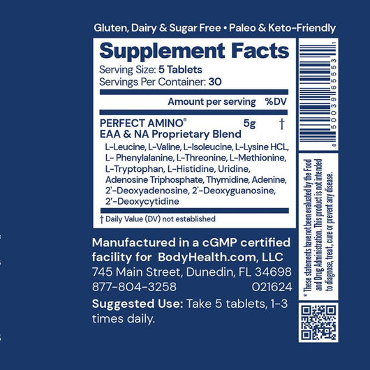 Perfect Amino — Muscle Recovery, Protein Utilization & Lean Body Support