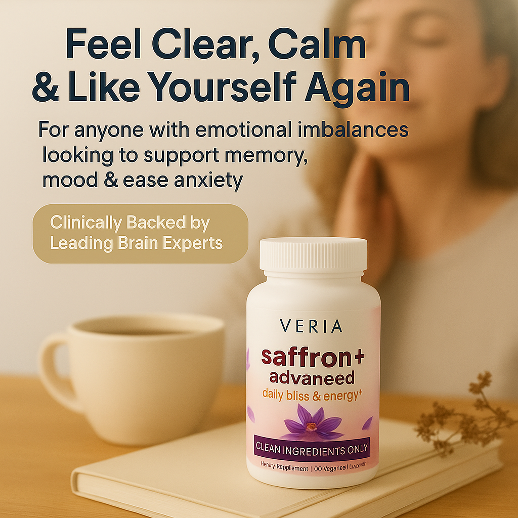 Why You Haven’t Felt Like Yourself Lately And How Saffron Helps Fix It at the Root