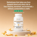 Nattokinase 10000FU — Heart Health, Blood Flow & Arterial Support