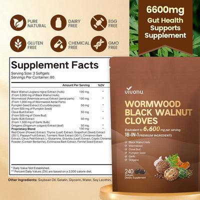 Wormwood Complex 18-in-1 — Bloat, Gut Reset & Energy Support