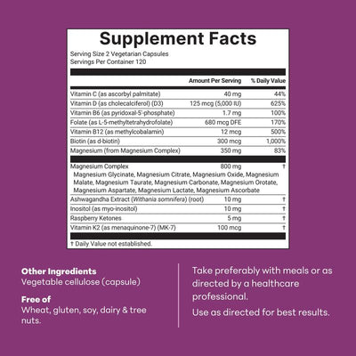 Magnesium Complex 20-in-1 — Calm, Deep Sleep & Bloat Relief
