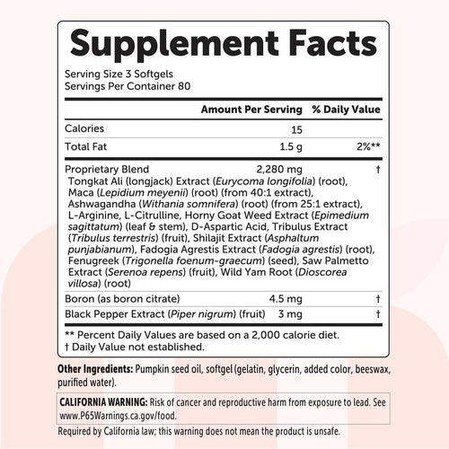 Testosterone+ Advanced — Hormone & Vitality Support