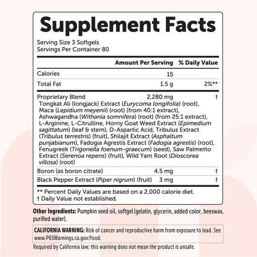 Testosterone+ Advanced — Hormone & Vitality Support